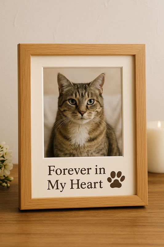 Cat Memorial Frames: Preserve Precious Memories
